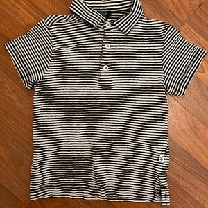 Il gufo size 5 polo shirt toodler kids like new linen/cotton